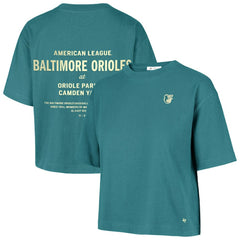 Baltimore Orioles '47 Women's Contemporary Basics Leon City T-Shirt - MLB T-shirts