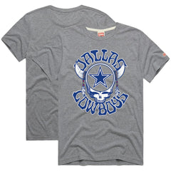 Dallas Cowboys Homage NFL x Grateful Dead Tri-Blend T-Shirt | NFL Discount