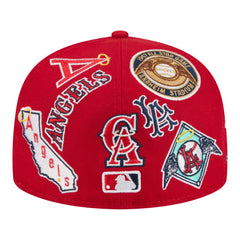 Los Angeles Angels New Era All Over 59FIFTY Fitted Hat - MLB Hats