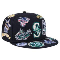 Seattle Mariners New Era All Over 59FIFTY Fitted Hat - MLB Hats