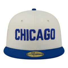 Chicago Cubs New Era Two-Tone Stitch 59FIFTY Fitted Hat - MLB Hats