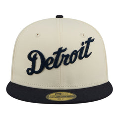 Detroit Tigers New Era Two-Tone Stitch 59FIFTY Fitted Hat - MLB Hats