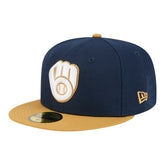 Milwaukee Brewers New Era Two-Tone Color Pack 59FIFTY Fitted Hat - MLB Hats