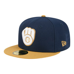 Milwaukee Brewers New Era Two-Tone Color Pack 59FIFTY Fitted Hat - MLB Hats