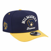 Milwaukee Brewers New Era Arched A-Frame 9FIFTY Adjustable Hat - MLB Hats