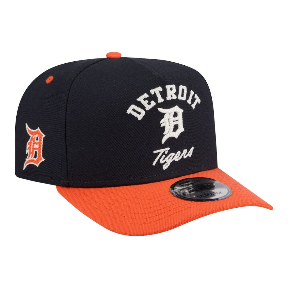Detroit Tigers New Era Arched A-Frame 9FIFTY Adjustable Hat - MLB Hats