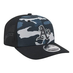 Athletics New Era Tonal Camo 9SEVENTY Stretch-Snap Hat - MLB Hats