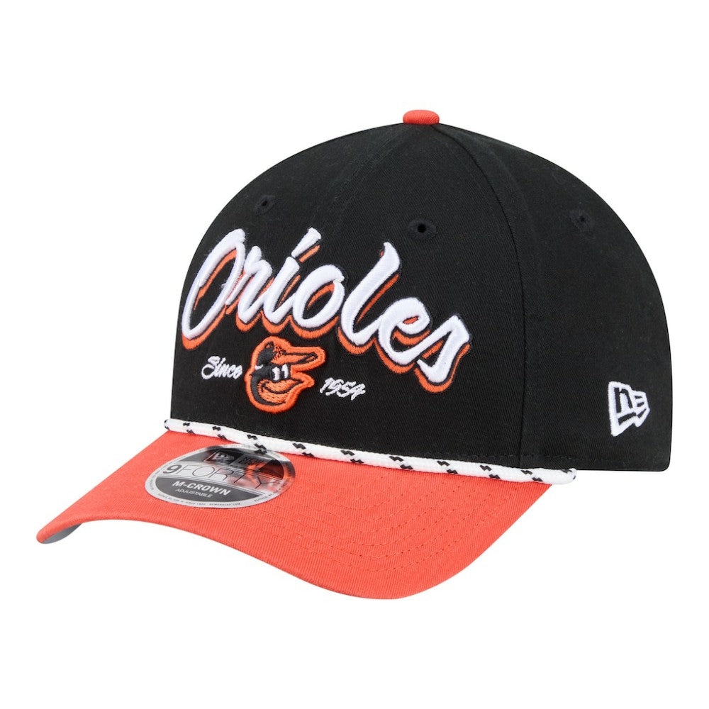 Baltimore Orioles New Era Team Loyal 9FORTY M-Crown Adjustable Hat - MLB Hats