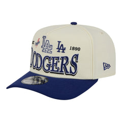 Los Angeles Dodgers New Era Throwback Tri-Hit A-Frame 9FIFTY Adjustable Hat - MLB Hats