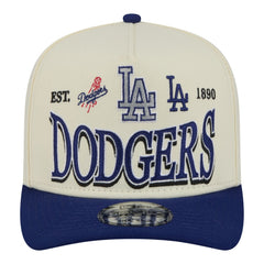 Los Angeles Dodgers New Era Throwback Tri-Hit A-Frame 9FIFTY Adjustable Hat - MLB Hats