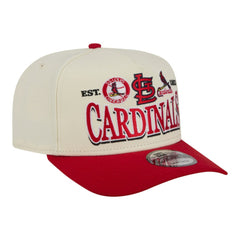 St. Louis Cardinals New Era Throwback Tri-Hit A-Frame 9FIFTY Adjustable Hat - MLB Hats