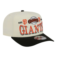San Francisco Giants New Era Throwback Tri-Hit A-Frame 9FIFTY Adjustable Hat - MLB Hats