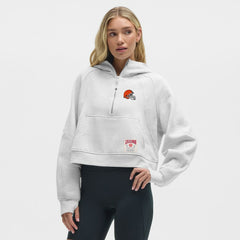 Cleveland Browns lululemon Women's Scuba Oversized Half-Zip Hoodie | NFL Outlet