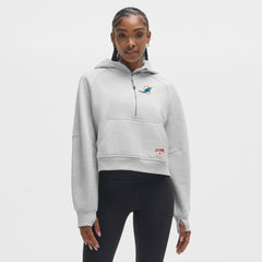 Miami Dolphins lululemon Women's Scuba Oversized Half-Zip Hoodie | NFL US