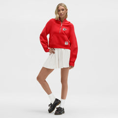 Kansas City Chiefs lululemon Women's Scuba Oversized Half-Zip Hoodie | NFL Sale