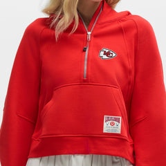 Kansas City Chiefs lululemon Women's Scuba Oversized Half-Zip Hoodie | NFL Sale