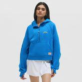 Los Angeles Chargers lululemon Women's Scuba Oversized Half-Zip Hoodie | NFL On sale