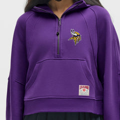 Minnesota Vikings lululemon Women's Scuba Oversized Half-Zip Hoodie | NFL US