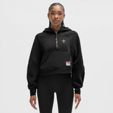 New Orleans Saints lululemon Women's Scuba Oversized Half-Zip Hoodie | NFL US