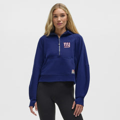 New York Giants lululemon Women's Scuba Oversized Half-Zip Hoodie | NFL Discount