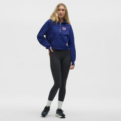 New York Giants lululemon Women's Scuba Oversized Half-Zip Hoodie | NFL Discount