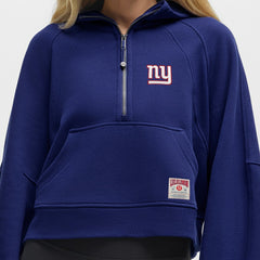 New York Giants lululemon Women's Scuba Oversized Half-Zip Hoodie | NFL Discount