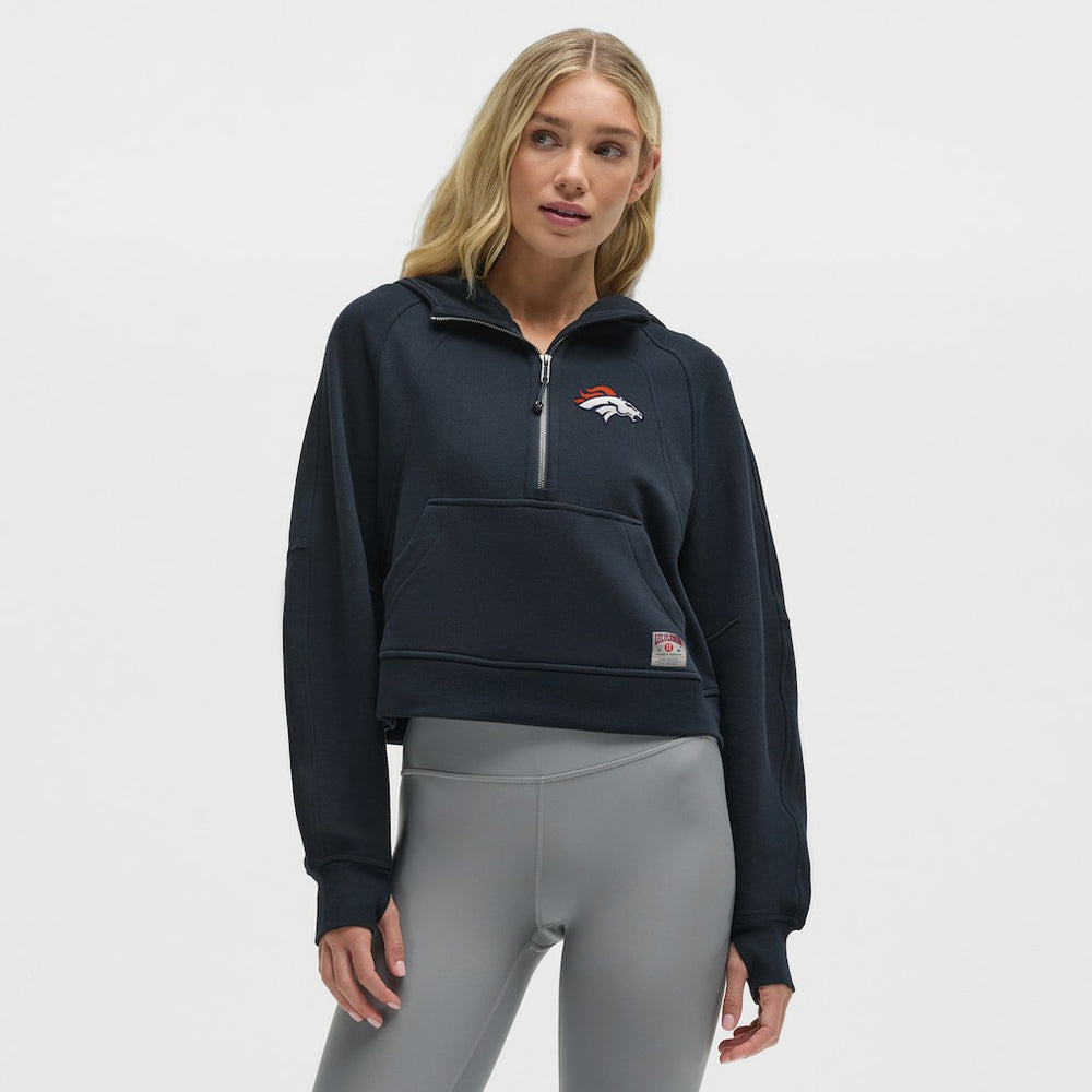 Denver Broncos lululemon Women's Scuba Oversized Half-Zip Hoodie | NFL Near me