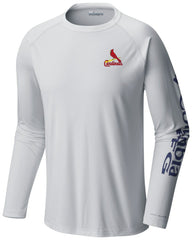 St. Louis Cardinals Columbia Terminal Tackle Long Sleeve Shirt - MLB
