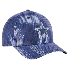 Dallas Cowboys Women's Sequin 9FORTY Adjustable Hat | NFL US