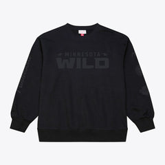 Minnesota Wild Mitchell & Ness Phantom Fleece Crew Neck Sweatshirt - NHL Sweatshirts