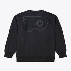 Philadelphia Flyers Mitchell & Ness Phantom Fleece Crew Neck Sweatshirt - NHL Sweatshirts