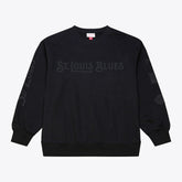 St. Louis Blues Mitchell & Ness Phantom Fleece Crew Neck Sweatshirt - NHL Sweatshirts