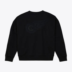 Detroit Red Wings Mitchell & Ness Unisex Phantom Fleece Crew Neck Sweatshirt - NHL Sweatshirts