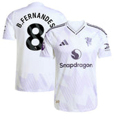 Bruno Fernandes Manchester United 2025/26 Away Player Jersey