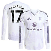 Alejandro Garnacho Manchester United 2025/26 Away Long Sleeve Player Jersey