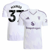 Kobbie Mainoo Manchester United 2025/26 Away Replica Player Jersey