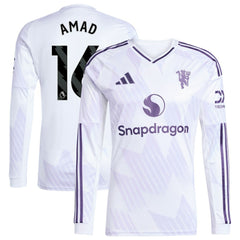 Amad Diallo Manchester United 2025/26 Away Replica Long Sleeve Player Jersey