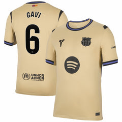 Gavi Barcelona 2025/26 Away Stadium Replica Jersey