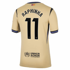 Raphinha Barcelona 2025/26 Away Stadium Replica Jersey