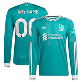 Liverpool 2025/26 Third Long Sleeve Custom Jersey