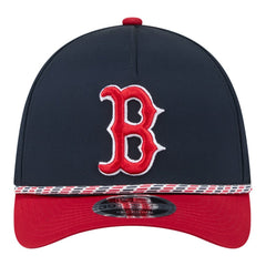 Boston Red Sox New Era Rope M-Crown A-Frame 39THIRTY Flex Hat - MLB Hats