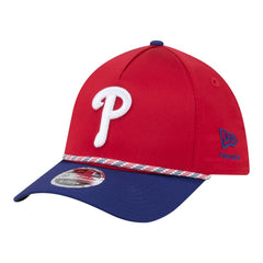 Philadelphia Phillies New Era Rope M-Crown A-Frame 39THIRTY Flex Hat - MLB Hats