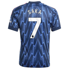 Bukayo Saka Arsenal Youth 2025/26 Away Replica Player Jersey