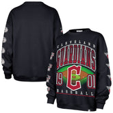 Cleveland Guardians '47 Women's Trendy Team Go Big Oversized Sweatshirt - MLB Sweatshirts