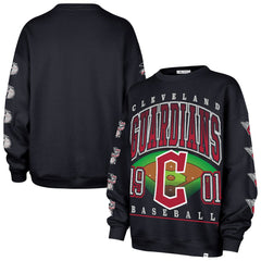 Cleveland Guardians '47 Women's Trendy Team Go Big Oversized Sweatshirt - MLB Sweatshirts