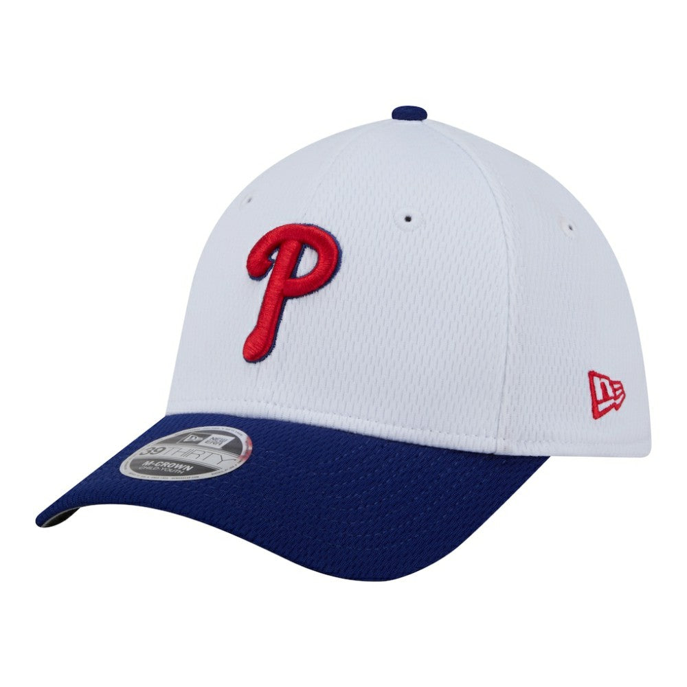 Philadelphia Phillies New Era Youth Baseball 39THIRTY M-Crown Flex Hat - MLB Hats