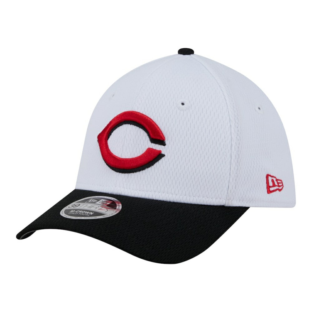 Cincinnati Reds New Era Youth Baseball 39THIRTY M-Crown Flex Hat - MLB Hats