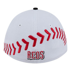 Cincinnati Reds New Era Youth Baseball 39THIRTY M-Crown Flex Hat - MLB Hats