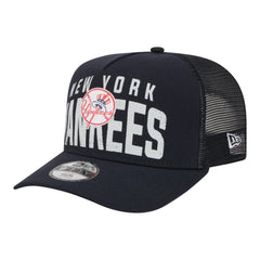 New York Yankees New Era Youth Logo Fade A-Frame 9FIFTY Snapback Hat - MLB Hats