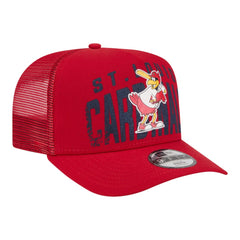 St. Louis Cardinals New Era Youth Logo Fade A-Frame 9FIFTY Snapback Hat - MLB Hats